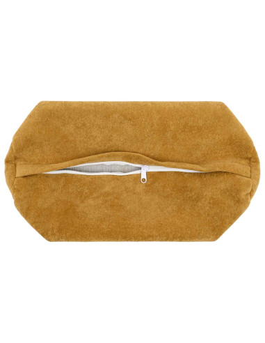 Cuscino con cuscino HEERLEN 6 pz Giallo Fleece in microfibra