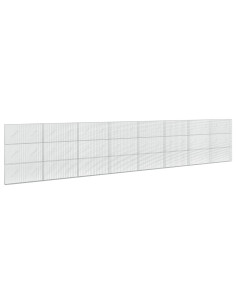 Gabione con filo da 3,5 mm e rete da 5x2,5 cm 800x10x150 cm 2