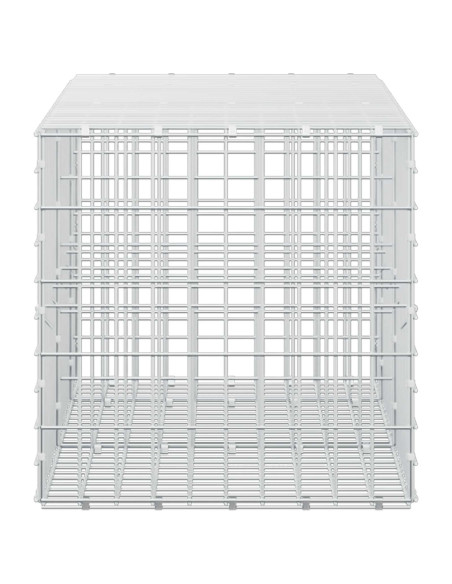 Gabione con Filo da 5 mm e Rete da 5x10 cm 250x50x50 cm
