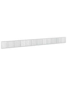 Gabione con Filo da 5 mm e Rete da 5x10 cm 1200x30x100 cm 2
