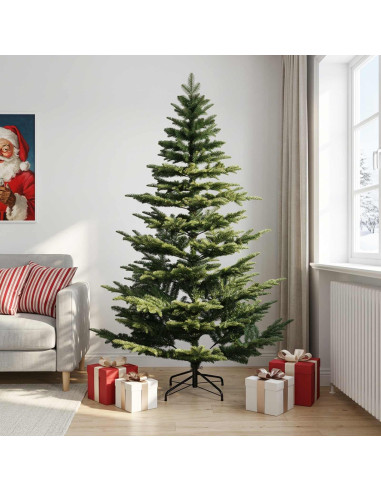 Albero di Natale Artificiale con Rami Pieghevoli 210 cm