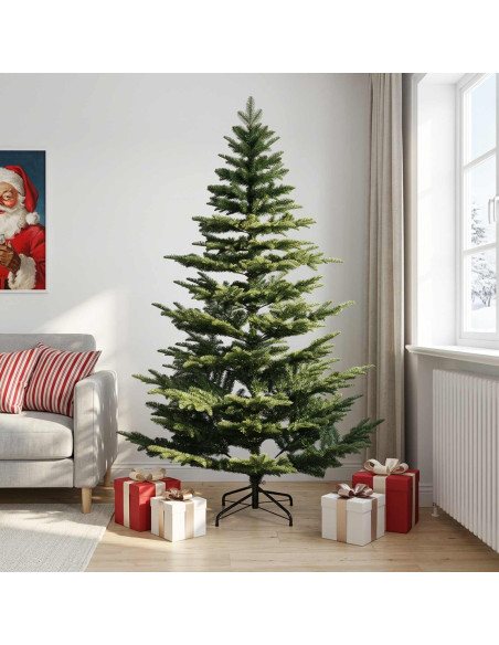 Albero di Natale Artificiale con Rami Pieghevoli 210 cm