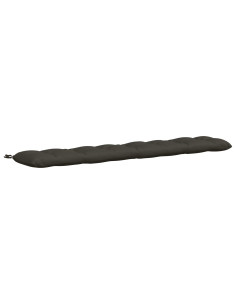 Cuscino per panchina VIANEN 100% Poliestere Antracite 2