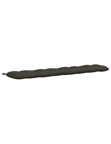 Cuscino per panchina VIANEN 100% Poliestere Antracite