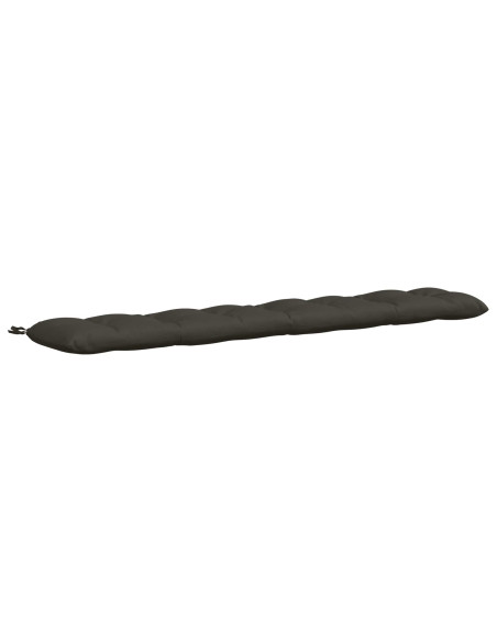 Cuscino per panchina VIANEN 100% Poliestere Antracite