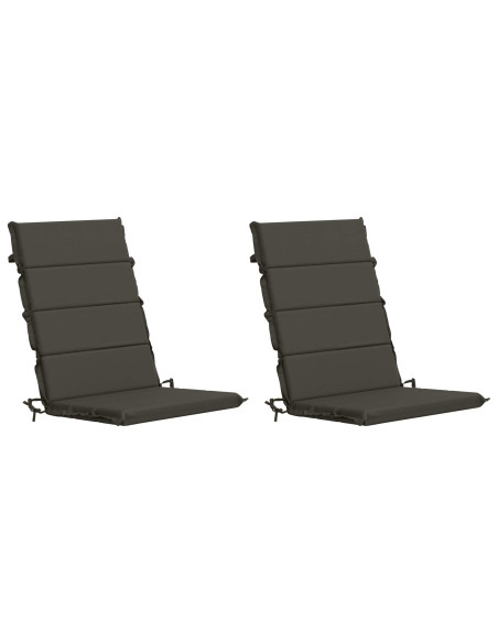 Cuscino per sedia a schienale alto GEMERT 2 pz 100% Poliestere