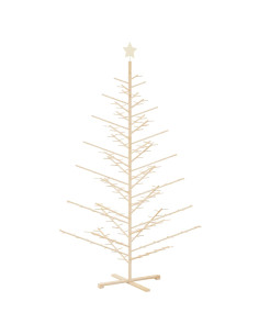 Albero di Natale in legno KOTKA 240 cm Legno Massello di Pino 2