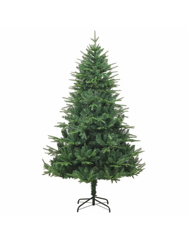 Albero di Natale Artificiale Pre-illuminato con Set di Palline