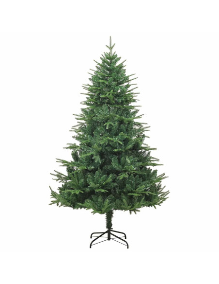 Albero di Natale Artificiale Pre-illuminato con Set di Palline