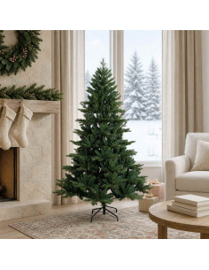Albero di Natale Artificiale con Rami Pieghevoli 150 cm