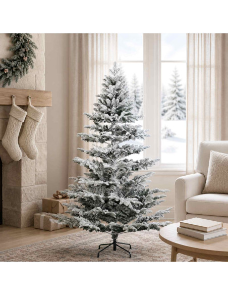 Albero di Natale Artificiale con Rami Pieghevoli 150 cm