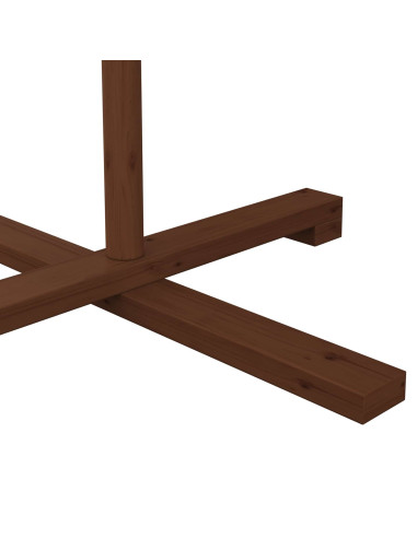 Albero di Natale in legno 210 cm Bambù e legno di pino massello