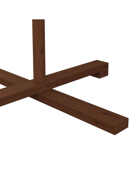 Albero di Natale in legno 210 cm Bambù e legno di pino massello