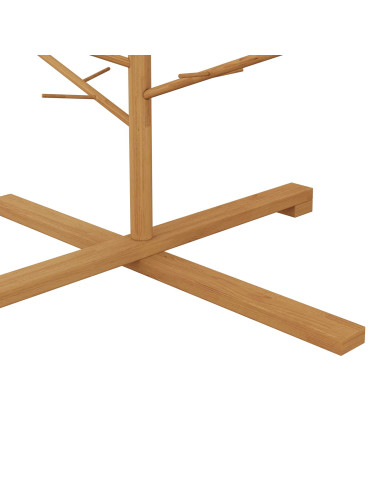 Albero di Natale in legno 240 cm Bambù e legno di pino massello