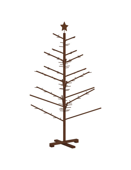 Albero di Natale in legno 150 cm Bambù e legno di pino massello