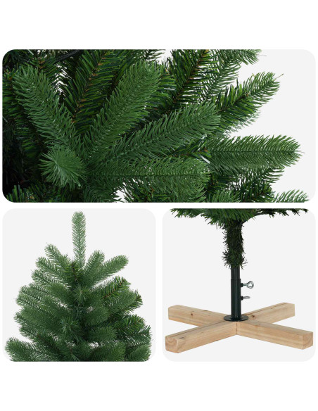 Albero di Natale artificiale 180 cm