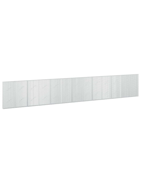 Gabione con filo da 3,5 mm e rete da 5x2,5 cm 650x10x100 cm