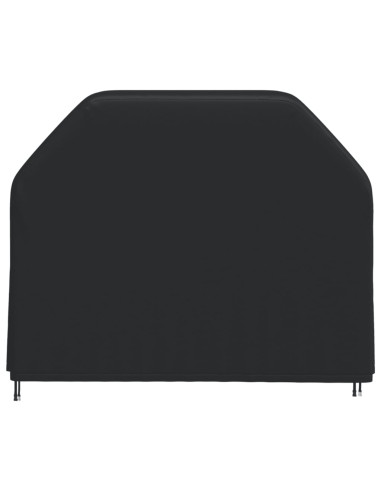 Copertura per Barbecue 162x61x122 cm Nera 420D Oxford