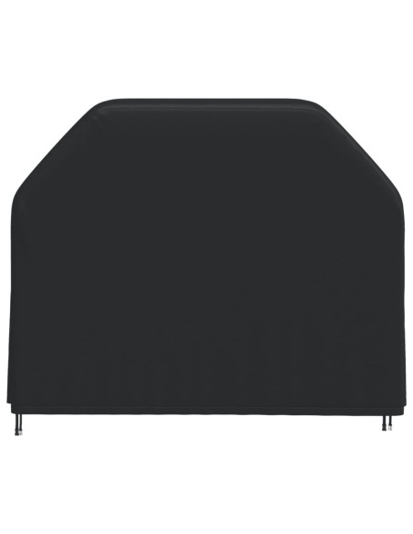 Copertura per Barbecue 162x61x122 cm Nera 420D Oxford