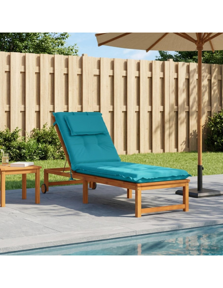Cuscino per Lettino GEMERT 100% Poliestere Turchese