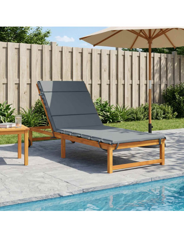 Cuscino per Lettino GEMERT 100% Poliestere Blu 200 x 90 x 3 cm