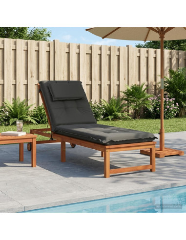 Cuscino per Lettino GEMERT 100% Poliestere Antracite