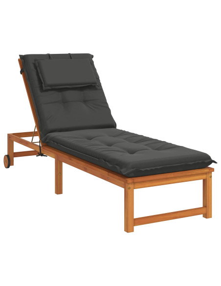 Cuscino per Lettino GEMERT 100% Poliestere Antracite