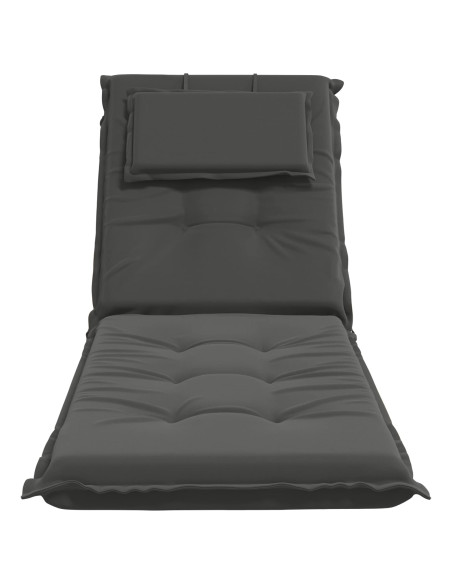 Cuscino per Lettino GEMERT 100% Poliestere Antracite