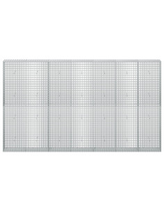 Gabione con filo da 3,5 mm e rete da 5x2,5 cm 350x30x200 cm 2