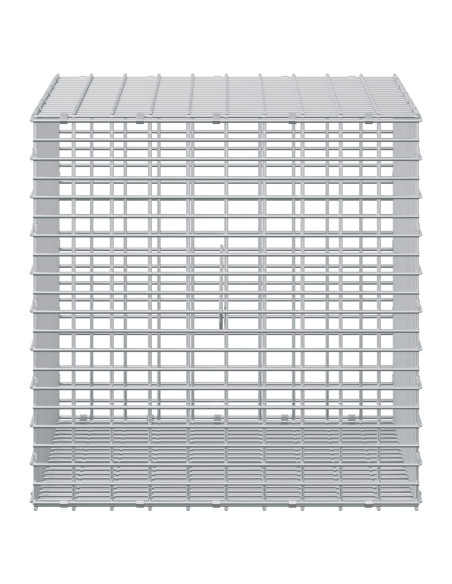 Gabione con filo da 3,5 mm e rete da 5x2,5 cm 50x50x50 cm