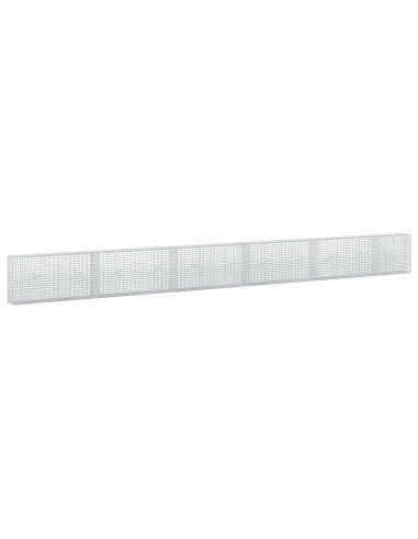 Gabione con filo da 3,5 mm e rete da 5x2,5 cm 550x20x50 cm