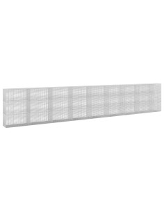 Gabione con filo da 3,5 mm e rete da 5x2,5 cm 850x50x150 cm 2