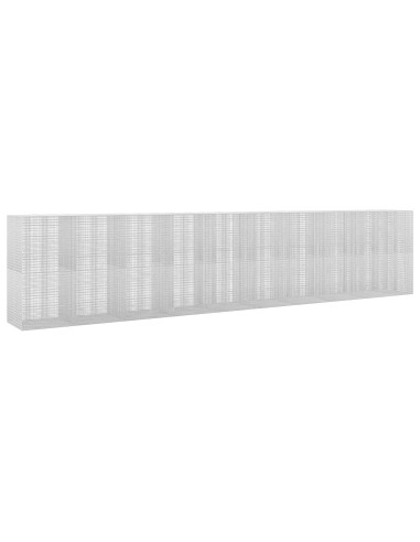 Gabione con filo da 3,5 mm e rete da 5x2,5 cm 950x100x200 cm