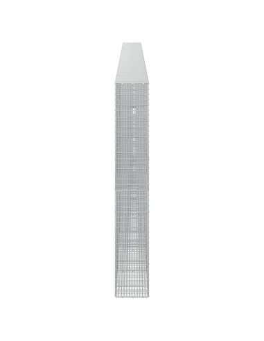 Gabione con filo da 3,5 mm e rete da 5x2,5 cm 950x30x200 cm
