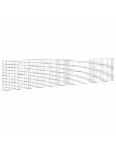 Gabione con filo da 5 mm e rete 10x10 cm 1000x10x200 cm
