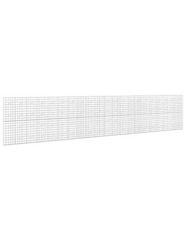 Gabione con filo da 5 mm e rete 10x10 cm 1050x10x200 cm