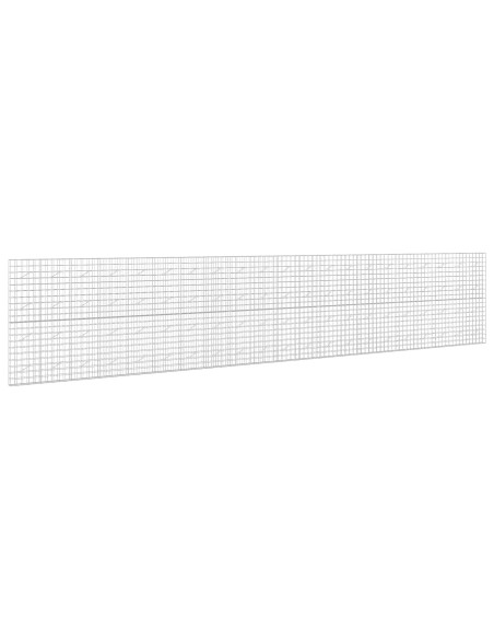 Gabione con filo da 5 mm e rete 10x10 cm 1050x10x200 cm