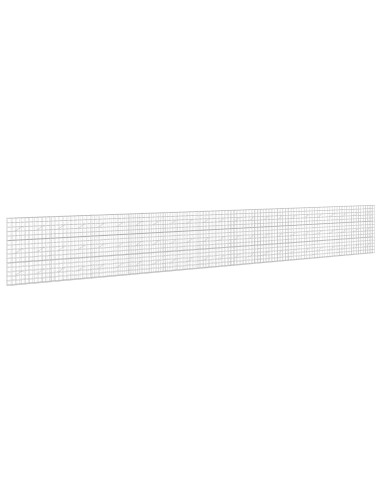 Gabione con filo da 5 mm e rete 10x10 cm 1150x10x150 cm