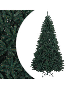 Albero di Natale Artificiale con Rami Pieghevoli 270 cm PVC 2