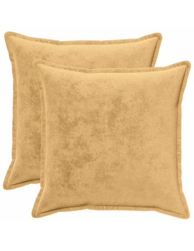 Federa 2 pcs HOUTEN Tortora 70 x 70 cm Flanella