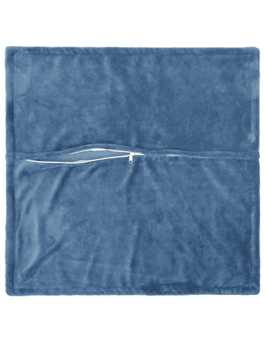 Federa 6 pcs HOUTEN Azzurro 60 x 60 cm Flanella