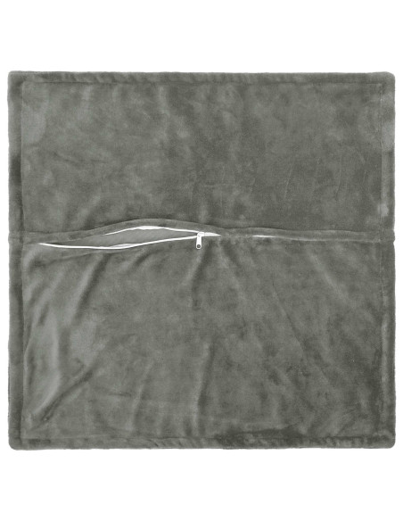 Federa 6 pcs HOUTEN Grigio Scuro 65 x 65 cm Flanella