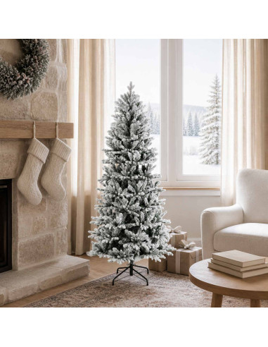 Albero di Natale Artificiale con Rami Pieghevoli 150 cm