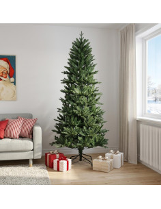 Albero di Natale Artificiale con Rami Pieghevoli 210 cm