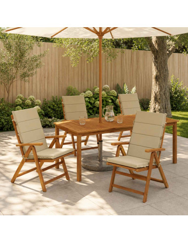 Cuscini Bhair Alto Schienale in 4 Pezzi GEMERT 100% Poliestere
