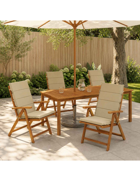 Cuscini Bhair Alto Schienale in 4 Pezzi GEMERT 100% Poliestere