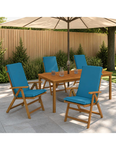 Cuscini Bhair Alto Schienale in 4 Pezzi GEMERT 4 pcs Azzurro