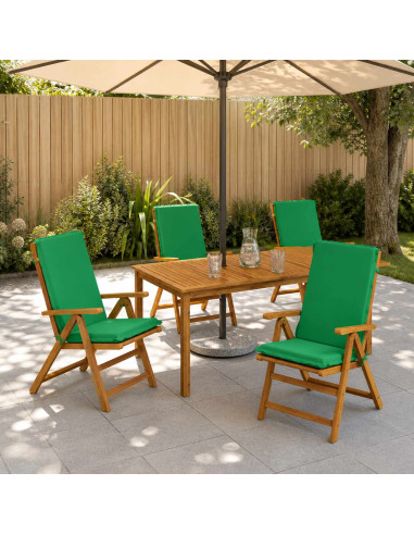 Cuscini Bhair Alto Schienale in 4 Pezzi GEMERT 4 pcs Verde