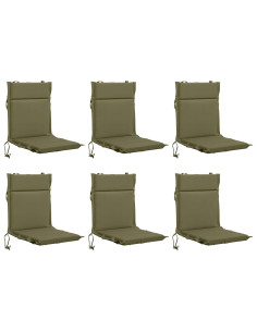 Cuscini per Sedia Alta in 6 Pezzi GEMERT 6 pcs 100% Poliestere 2