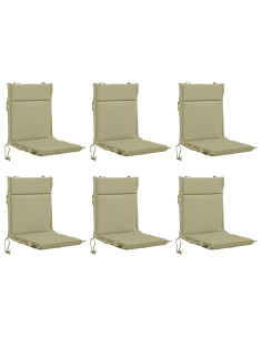 Cuscini per Sedia Alta in 6 Pezzi GEMERT 6 pcs 100% Poliestere 2